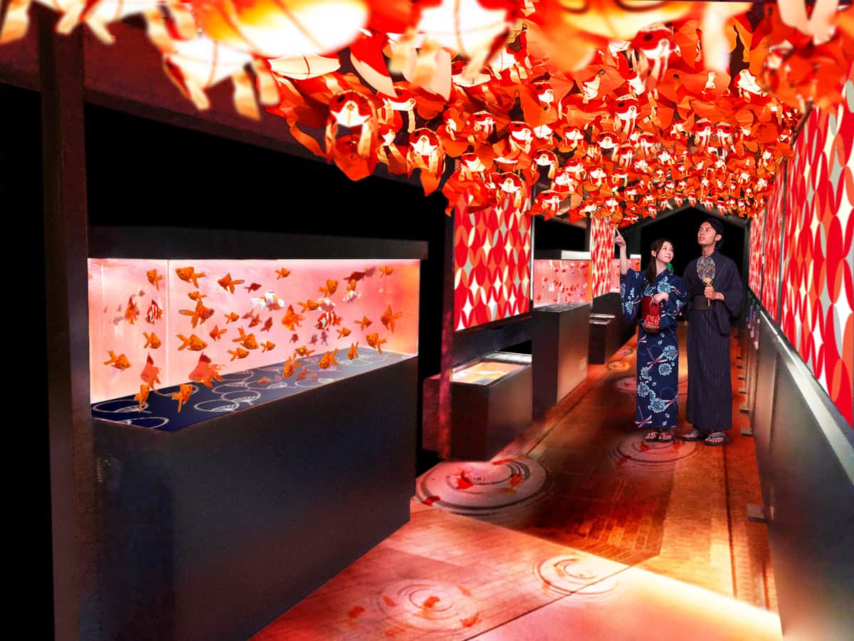 金魚鉢付き”の『金魚ソーダ』が気になる！金魚づくしのイベント『東京 
