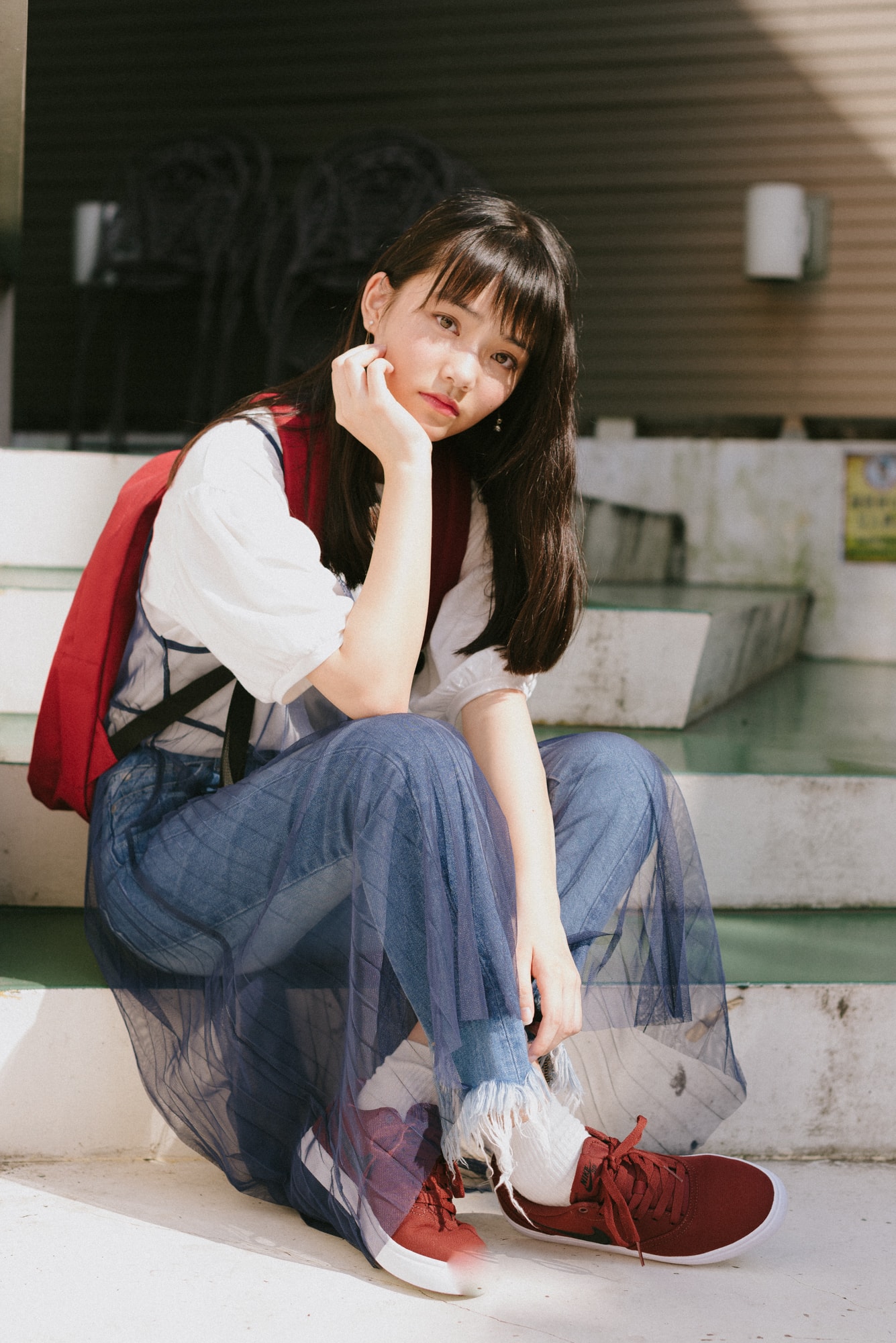 女子高生の流行りのファッショントレンドをチェック モデル 佐久間乃愛ちゃんによる街頭インタビューレポート