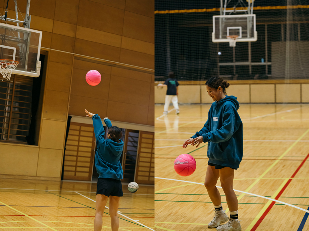 それぞれのシーンで活躍する女性が集うバスケコミュニティ「Goddess Basketball Club」のオンとオフに密着。#01 バリスタ PEKO