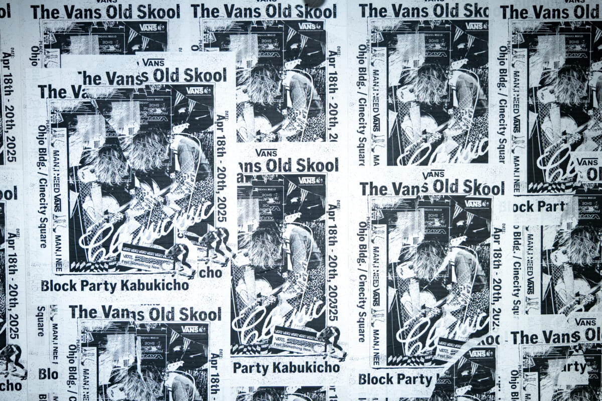 歌舞伎町で、音楽とスケートにひたる3DAYS。VANS『オールドスクール』の新たな魅力を堪能できるイベントへ