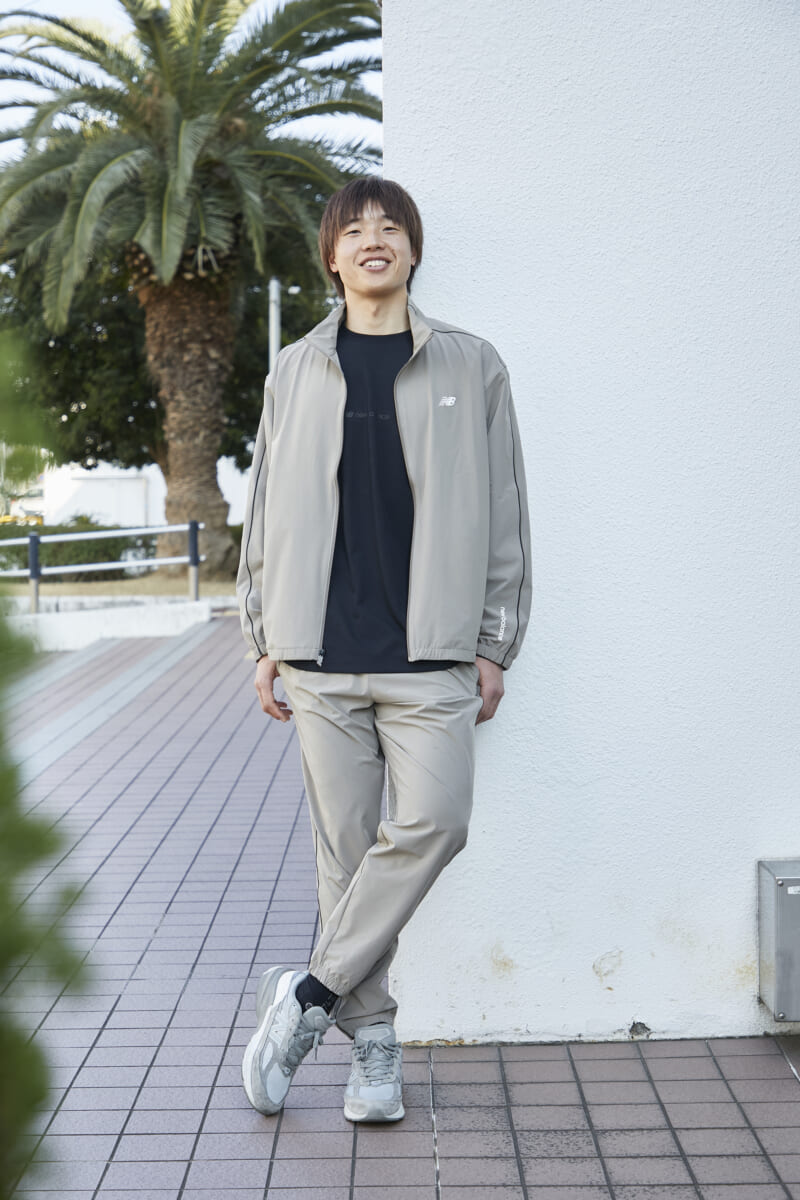 ニューバランスで決めるミニマルルック シーホース三河・西田優大選手＜Bリーグ×ファッションの密な関係Vol.57＞