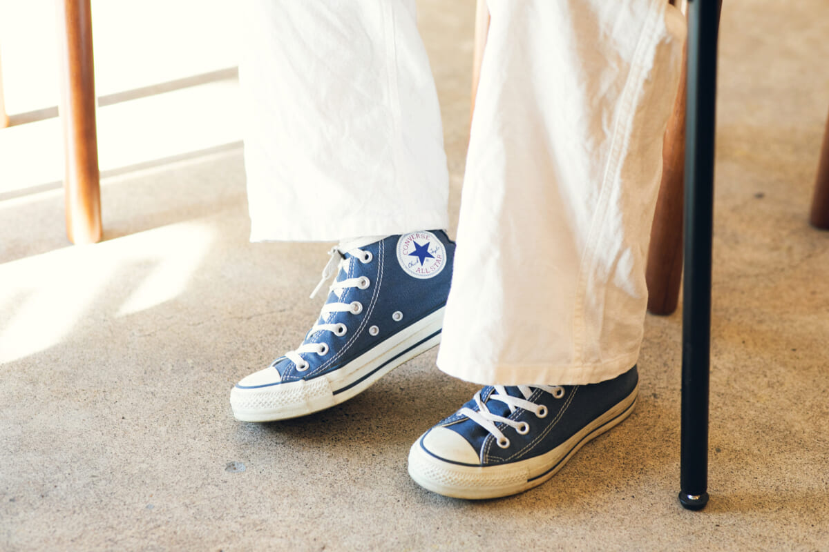 ゆっくり行こう！野沢温泉で居場所を編むカフェ×CONVERSE 「オールスター」【polepole・石原栞里さん】