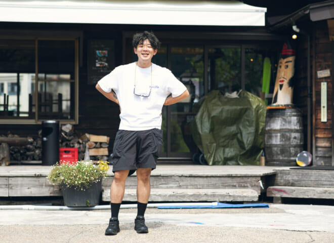 「山の台所は、走りながら育つ」サロモンを手に入れたシェフの日常【七郎兵衞カフェ・平原孝将さん】