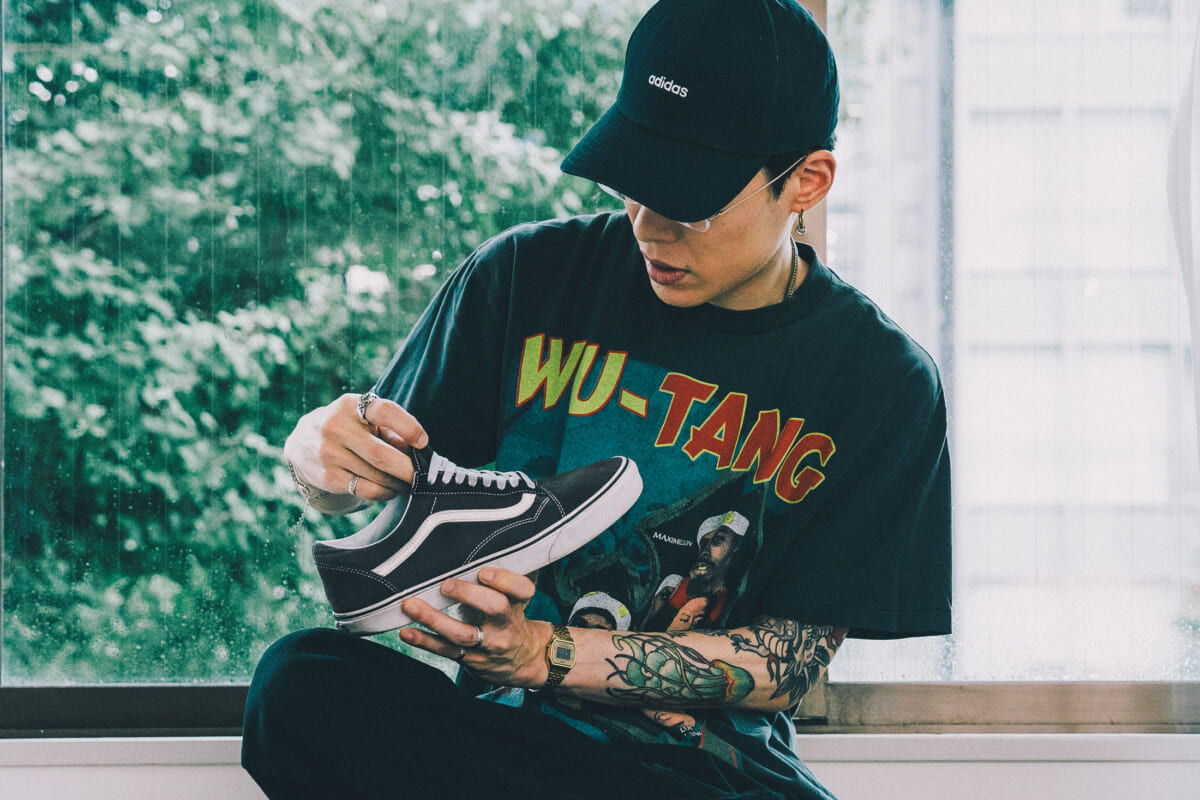 「綺麗じゃないのが、むしろ本物」。ラッパー・Jinmenusagiが履く、武装しないVANS【MY AUTHENTIC】
