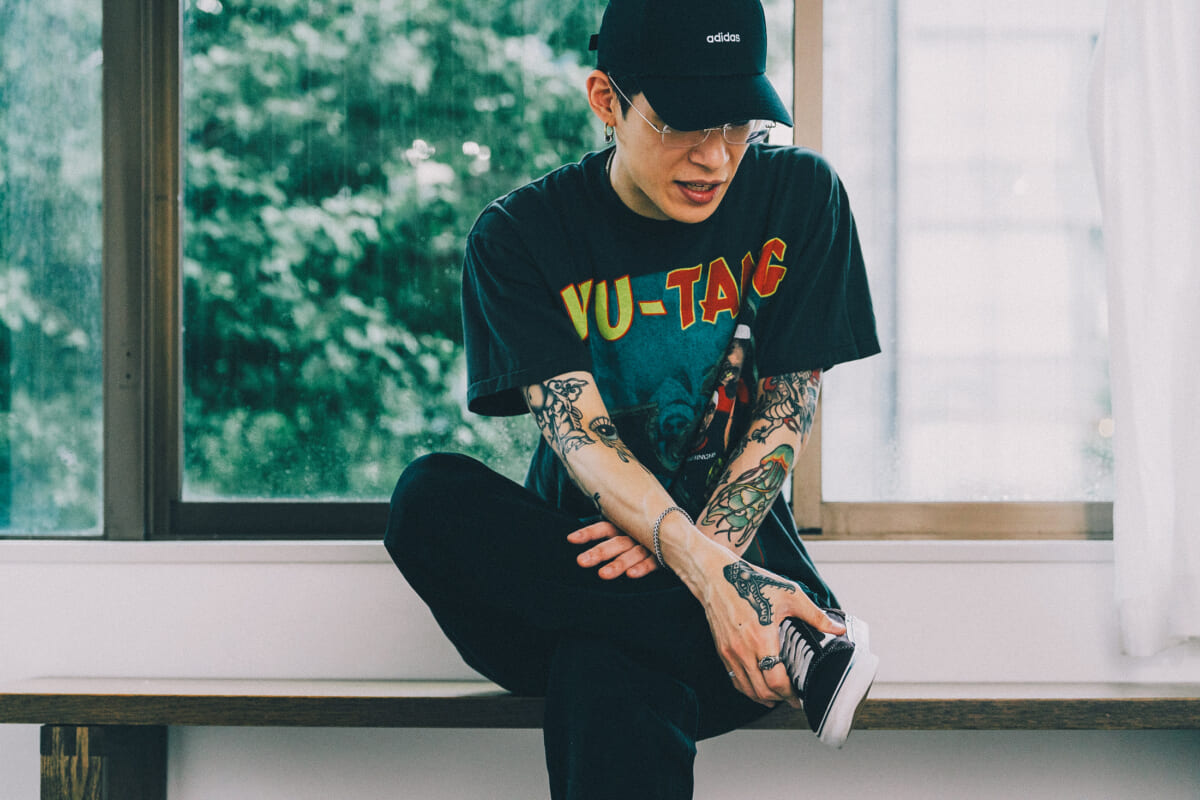 「綺麗じゃないのが、むしろ本物」。ラッパー・Jinmenusagiが履く、武装しないVANS【MY AUTHENTIC】