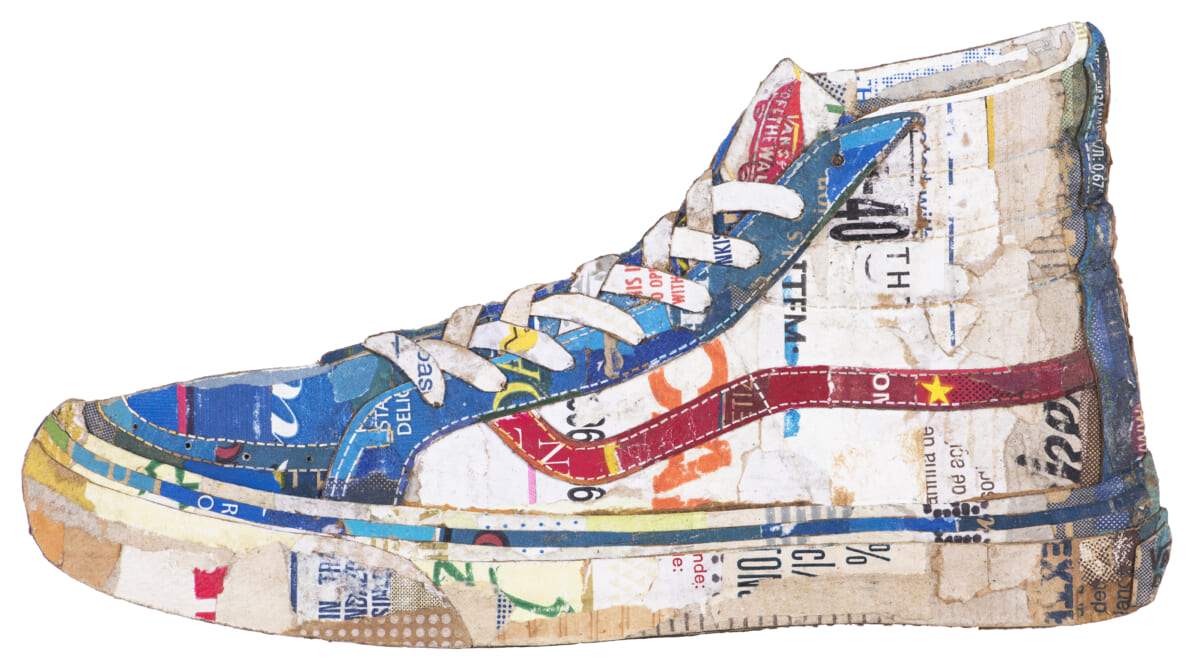 段ボールも、VANSも、触れてわかるものがある。アーティスト・儀間朝龍さんのVANS オーセンティック【MY AUTHENTIC】