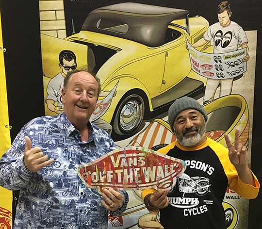 段ボールも、VANSも、触れてわかるものがある。アーティスト・儀間朝龍さんのVANS オーセンティック【MY AUTHENTIC】